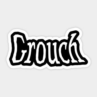 Grouch Sticker